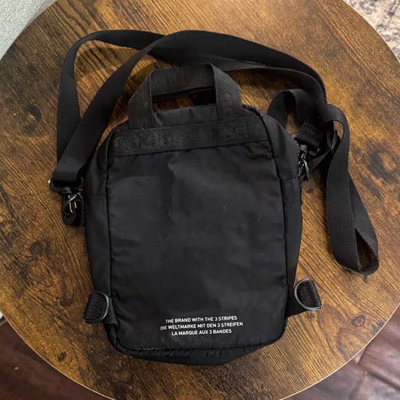Adidas Black and White Men's Messenger Bag - Picture 3 of 3